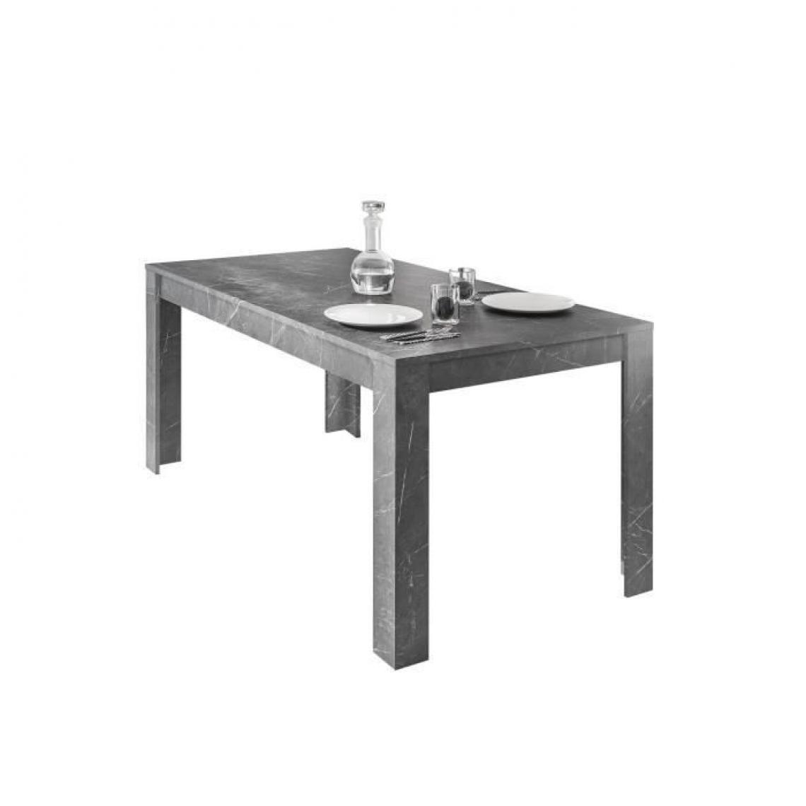 Cstore - CSTORE - table de salle à manger - 8 places - style contemporain - marmo - l 180xp 90xh 79 cm - Tables à manger