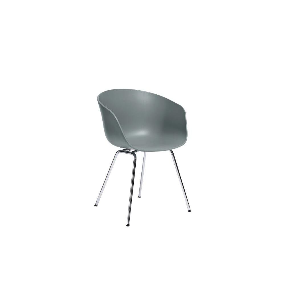 Hay - About a Chair AAC 26 - gris-bleu - aluminium poli - Chaises