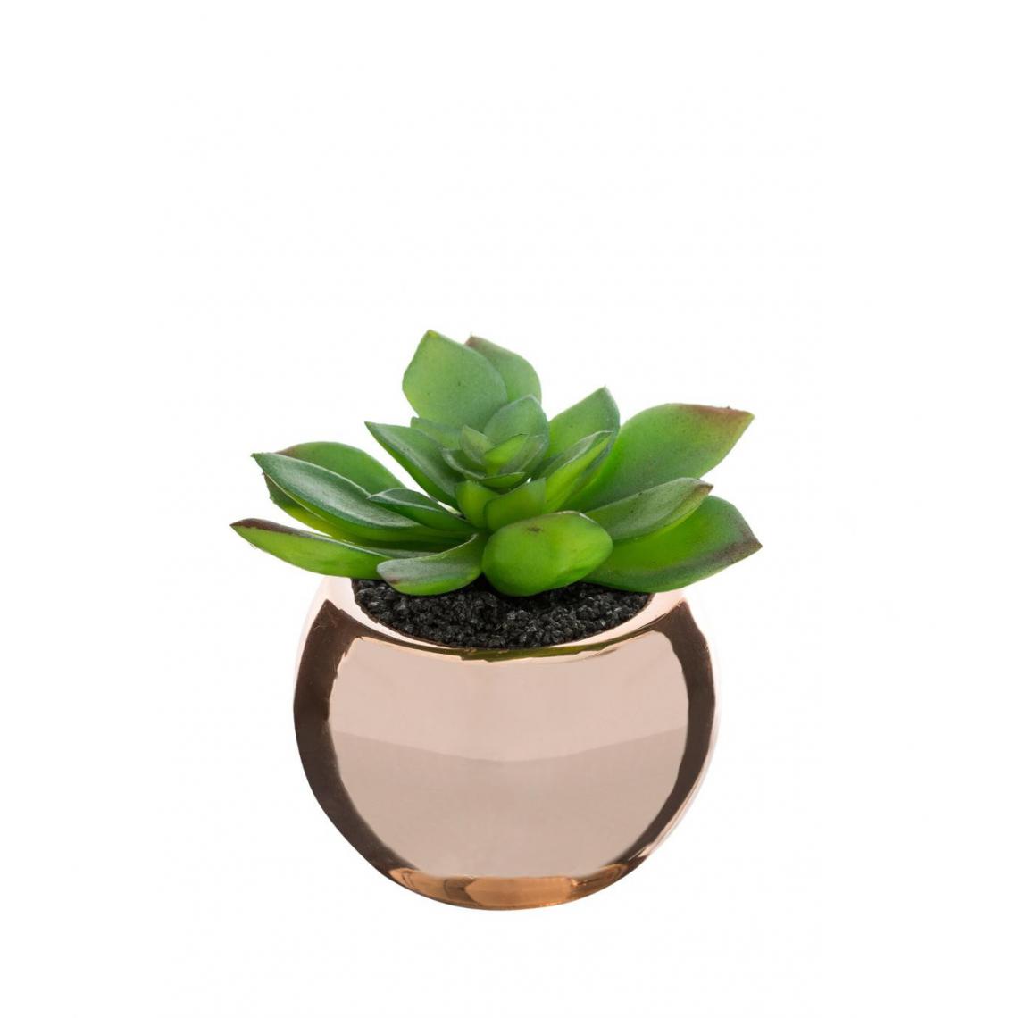 Atmosphera, Createur D'Interieur - Atmosphera - Plante verte artificielle Pot en céramique H 15 cm - Plantes et fleurs artificielles