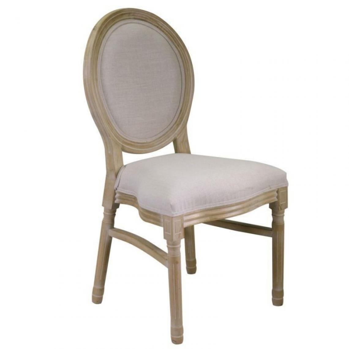 Webmarketpoint - Chaise en bois rembourrée avec assise démontée 50x51x96h cm - Chaises