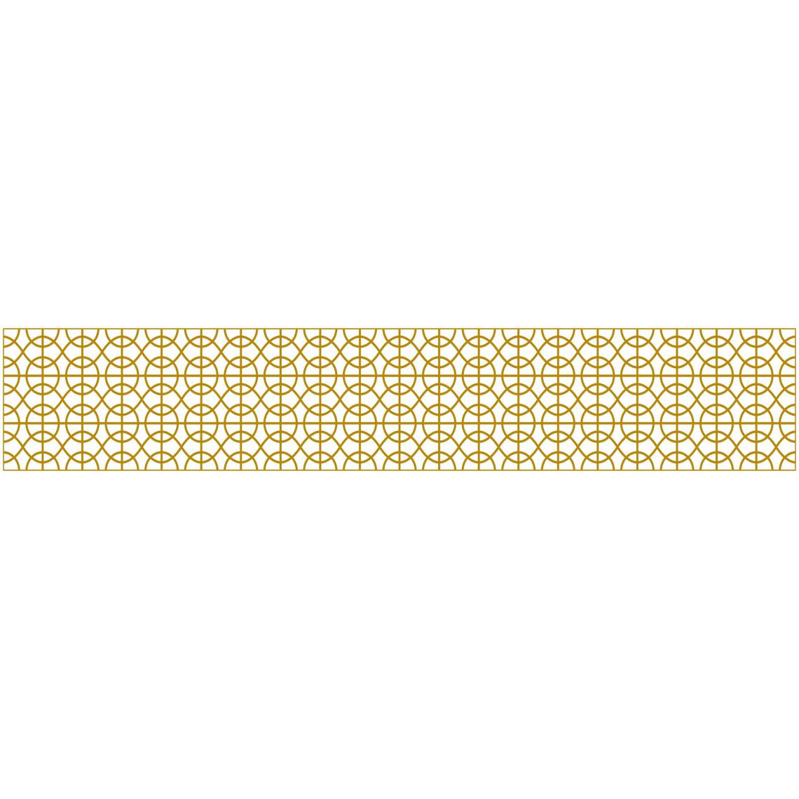 Alter - Chemin de cuisine, 100% Made in Italy, Tapis antitache avec impression numérique, Tapis antidérapant et lavable, Modèle Annagrazia, 180x52 cm - Tapis