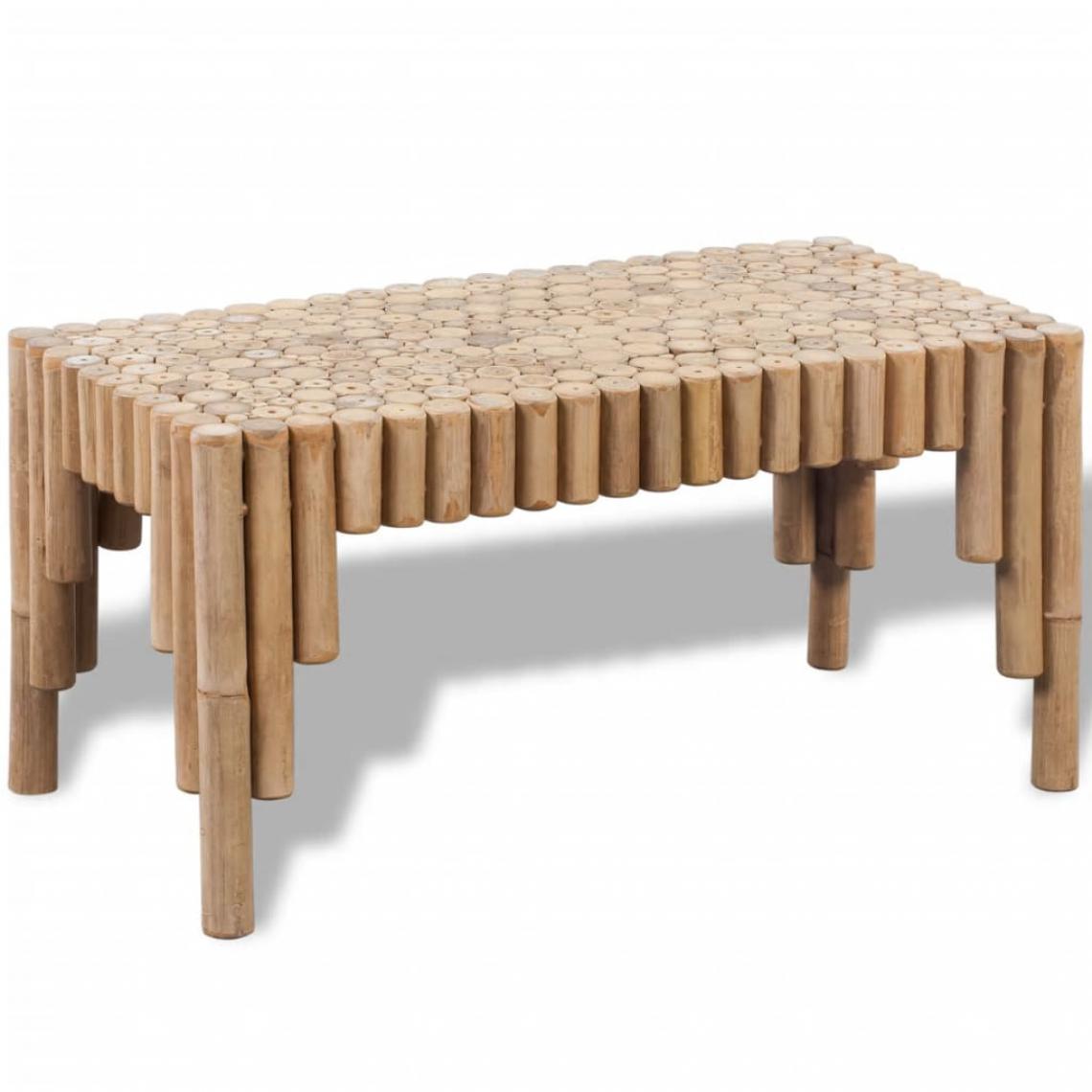 Vidaxl - vidaXL Table basse Bambou - Tables à manger