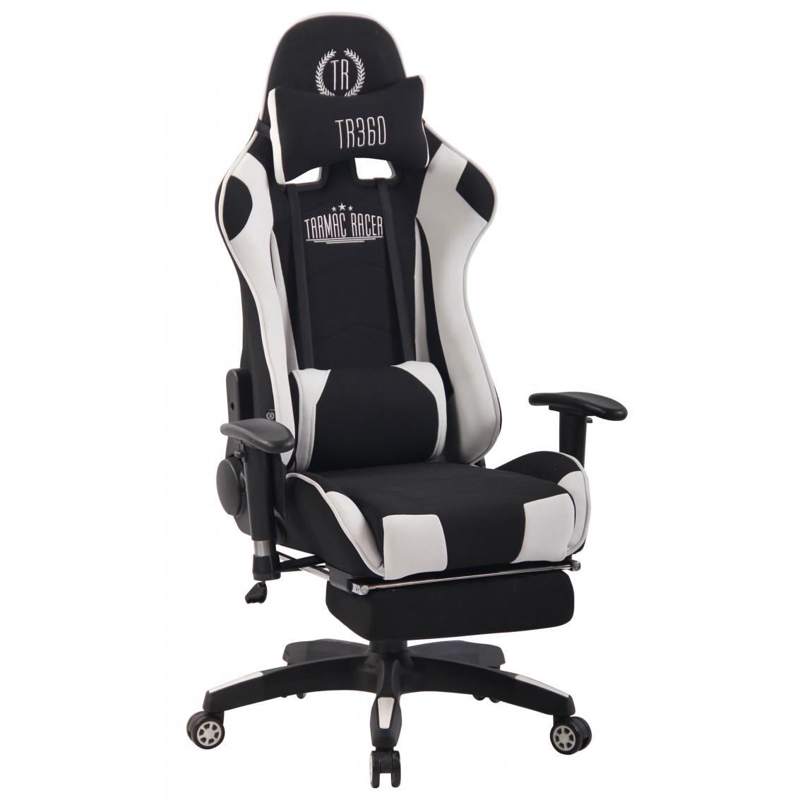 Icaverne - Moderne Chaise de bureau categorie Bogota XFM en tissu couleur noir et blanc - Chaises
