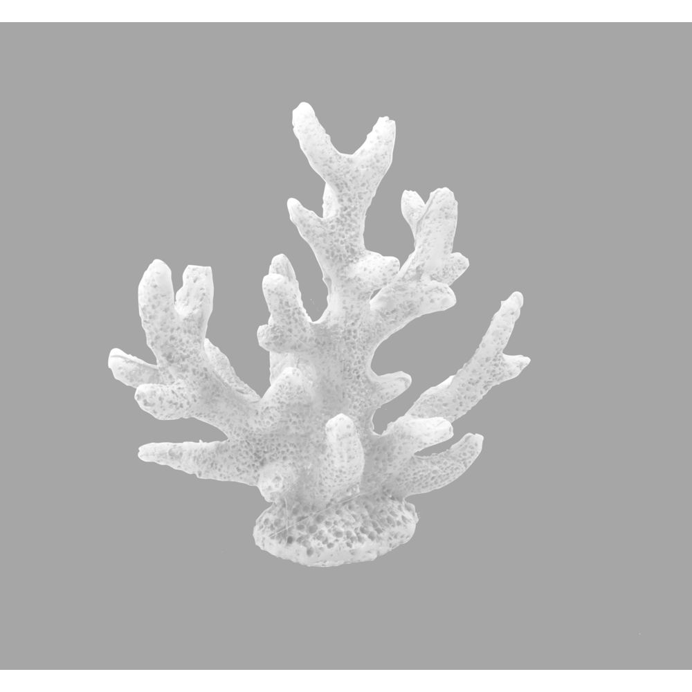 Visiodirect - Lot de 10 Corails forme arbre coloris Blanc - 7 x 3,2 cm - Objets déco