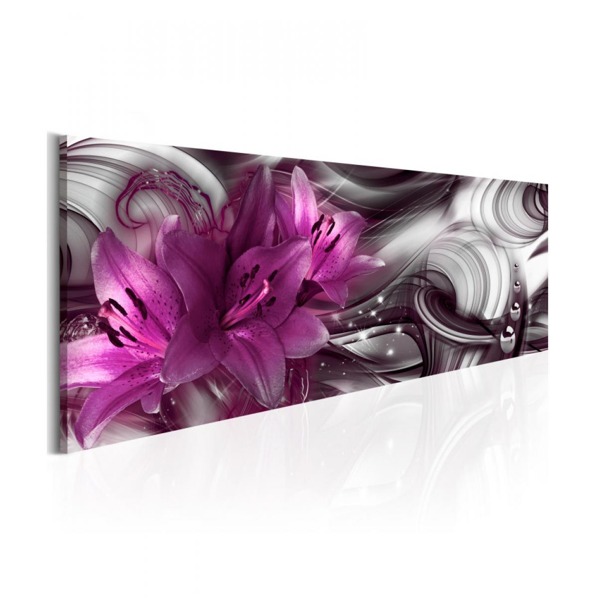 Artgeist - Tableau - Fond violet 120x40 - Tableaux, peintures