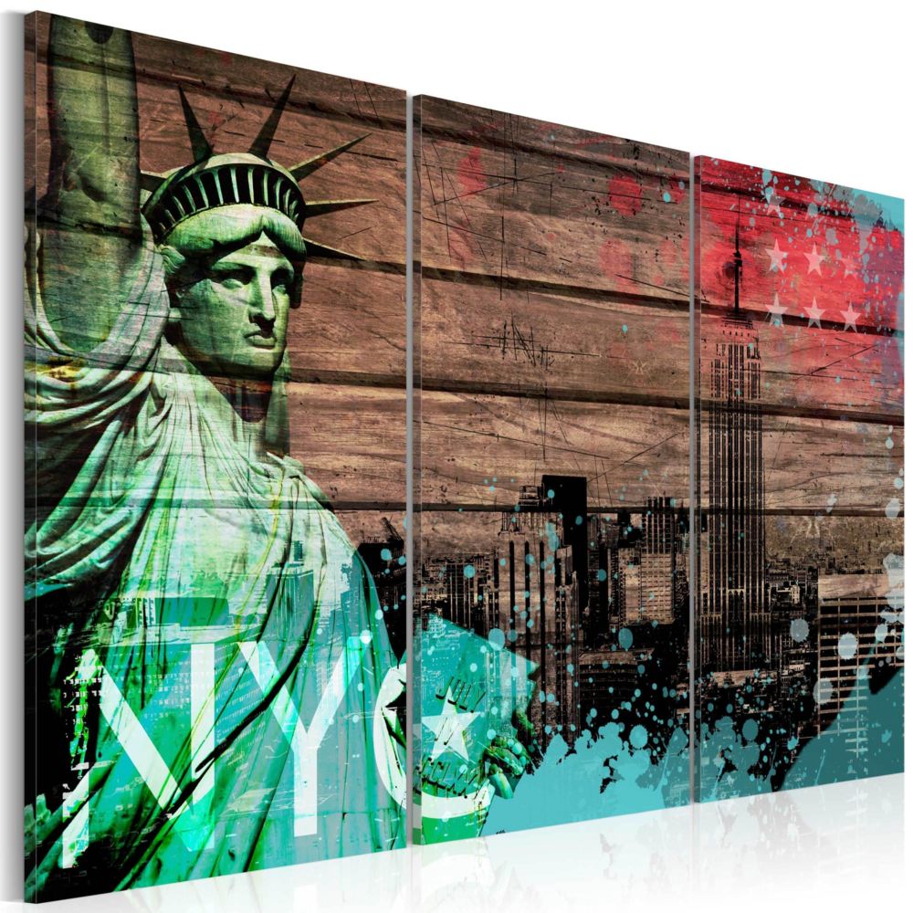 Artgeist - Tableau - NYC collage II 90x60 - Tableaux, peintures