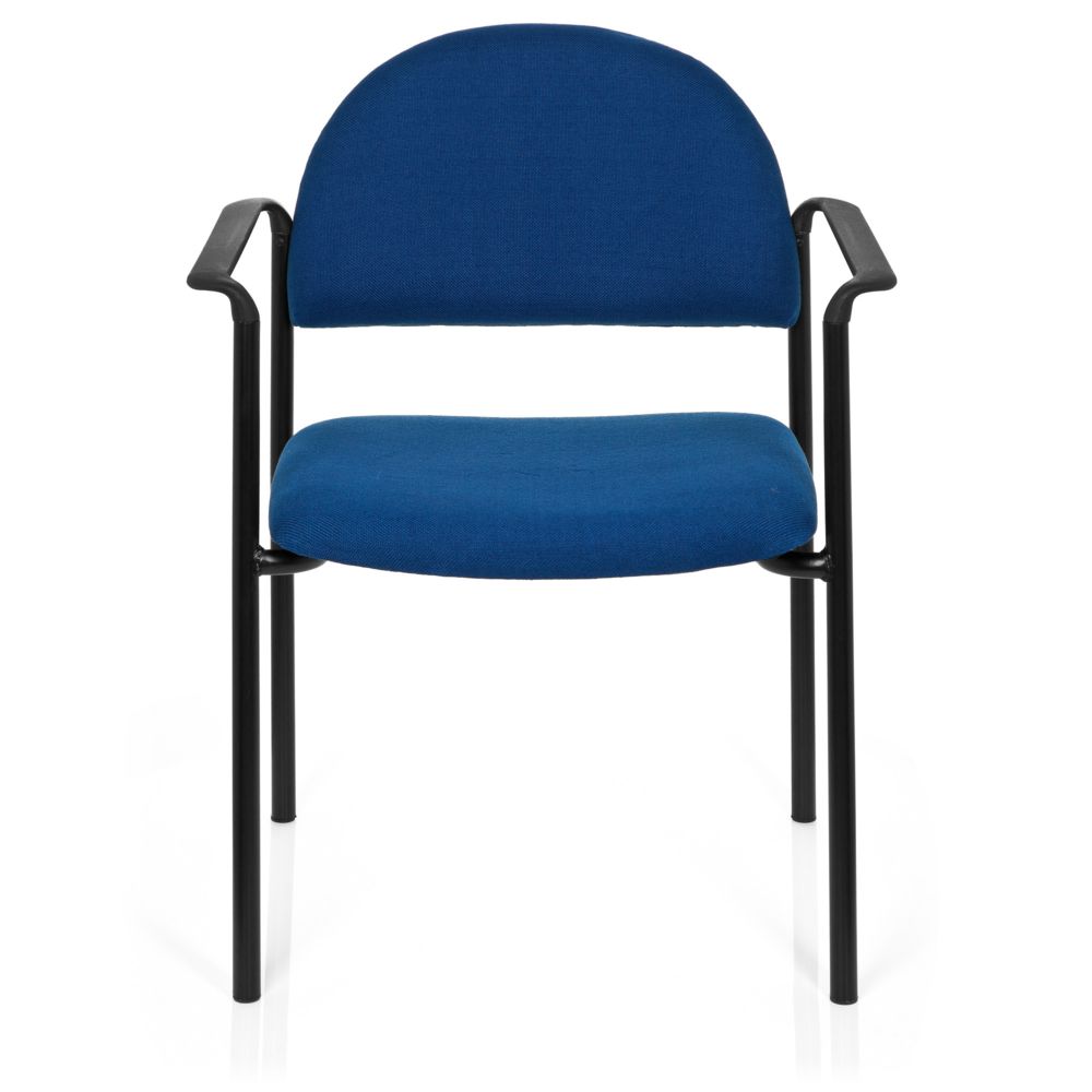 Hjh Office - Chaise visiteur / Chaise XT 700 noir/bleu hjh OFFICE - Chaises