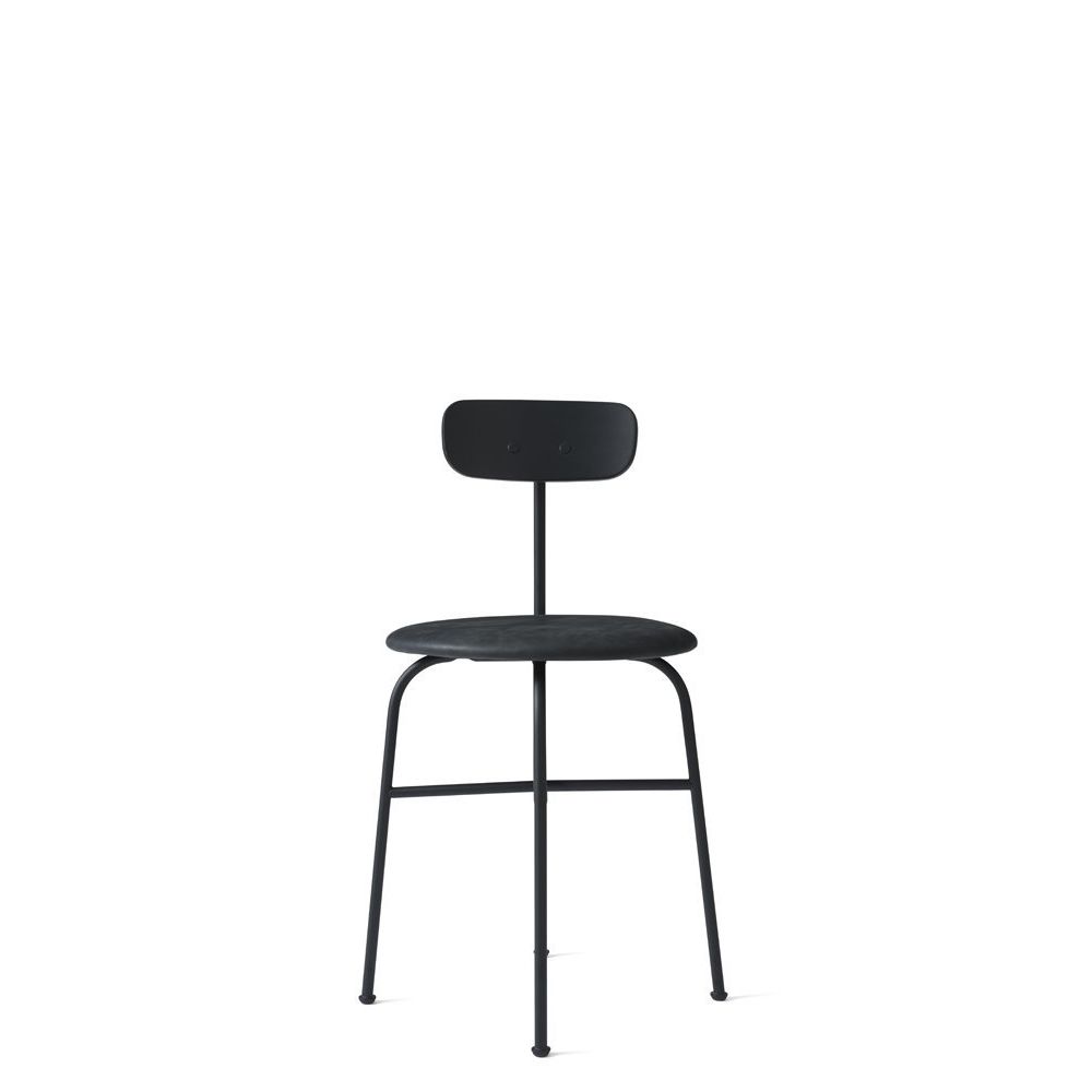 Menu - Afteroom Dining Chair 4, cuir - noir - noir - Chaises