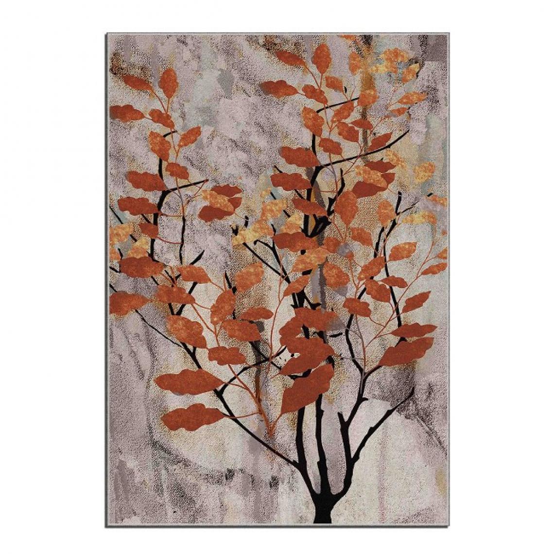 Homemania - HOMEMANIA Tapis décoratif Forest 2 - Gris, Marron - 120 x 180 cm - Tapis