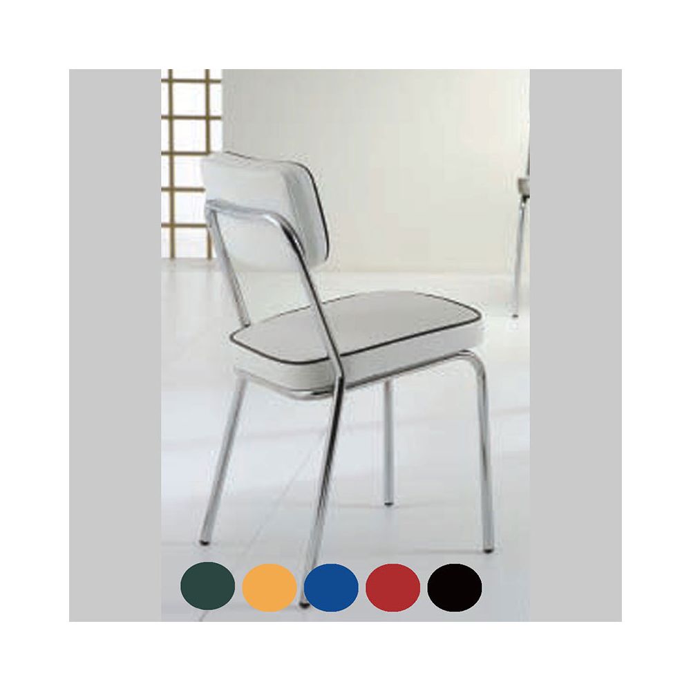 Nouvomeuble - Chaise vintage 6 coloris DORIUM (lot de 2) - Chaises