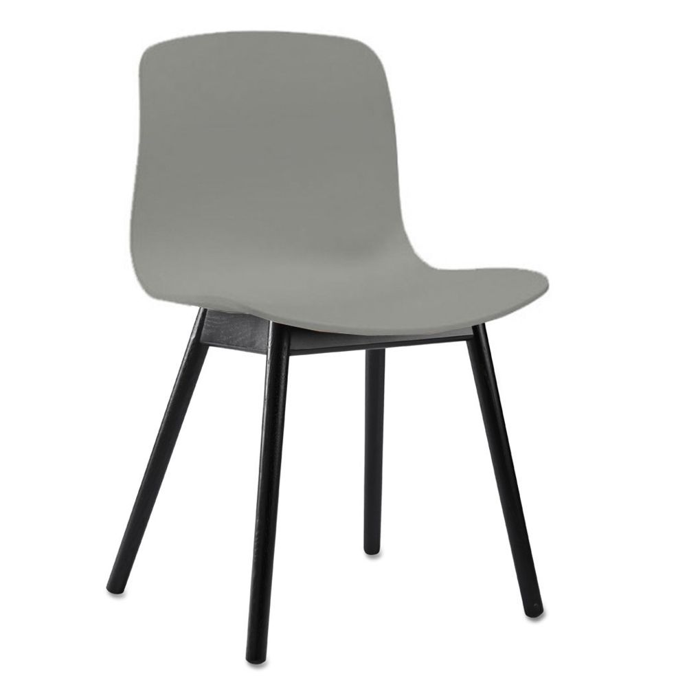 Hay - About a Chair AAC 12 - décapé noir - gris - Chaises