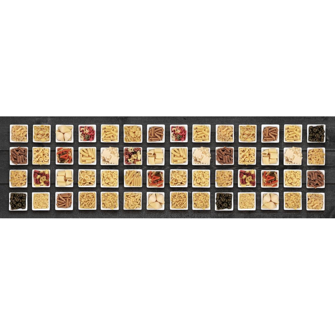 Alter - Tapis de cuisine, 100% Made in Italy, Tapis antitache avec impression numérique, Tapis antidérapant et lavable, Modèle Erchie, 120x52 cm - Tapis