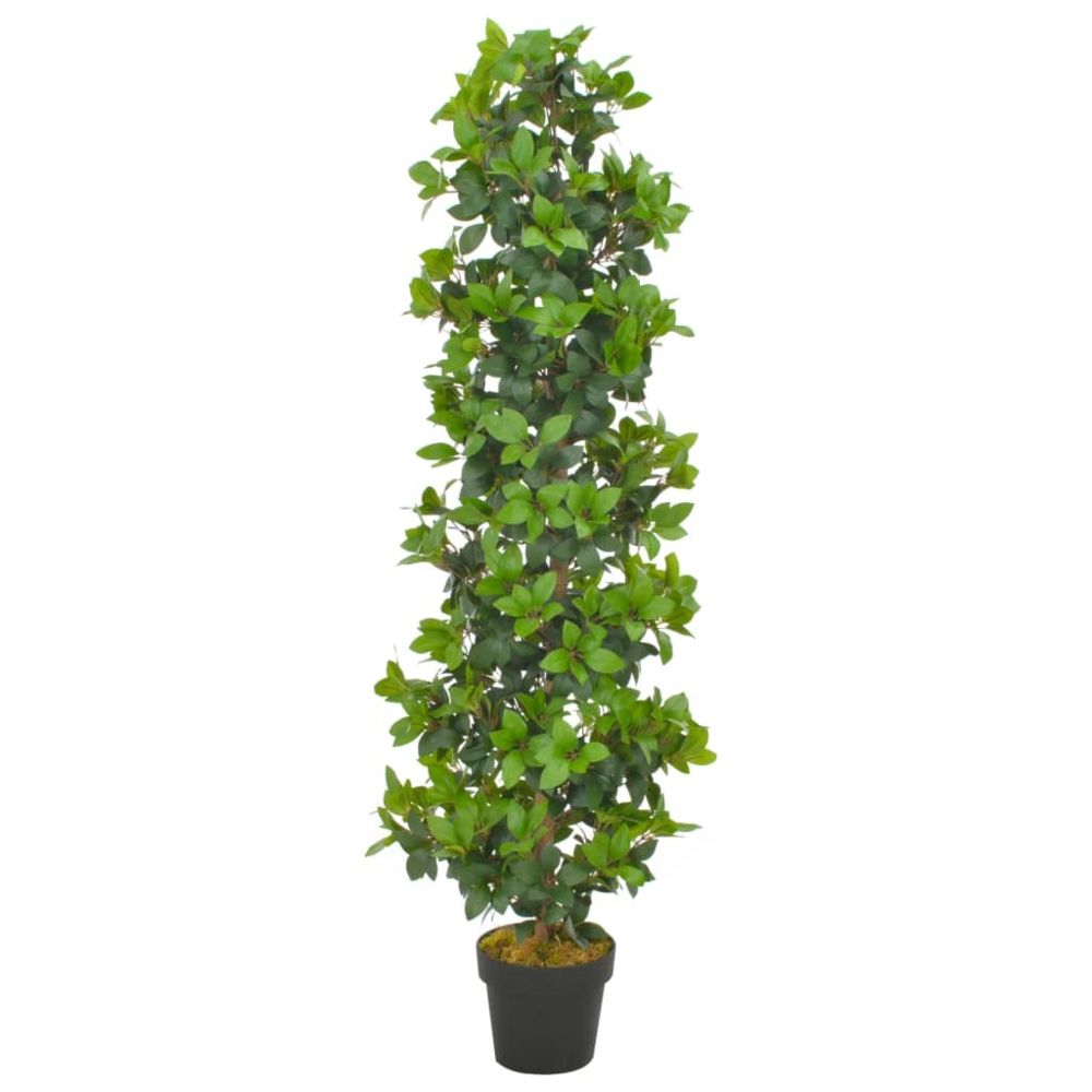 marque generique - Inedit Décorations ligne Belgrade Plante artificielle avec pot Laurier Vert 150 cm - Plantes et fleurs artificielles