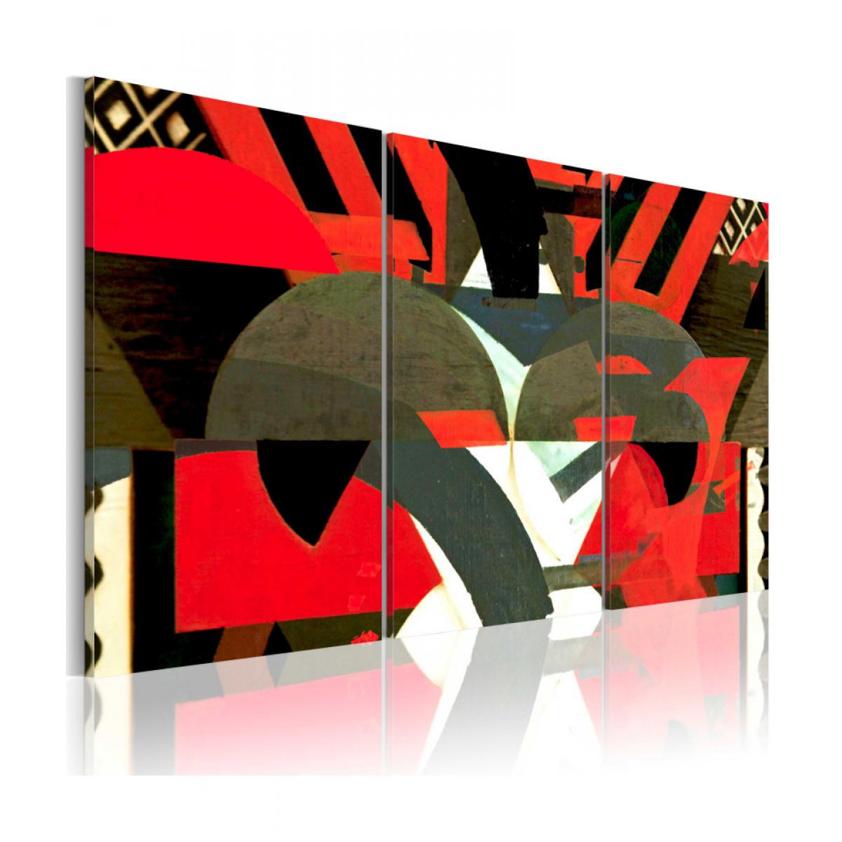 Artgeist - Tableau - Formes abstraites 90x60 - Tableaux, peintures