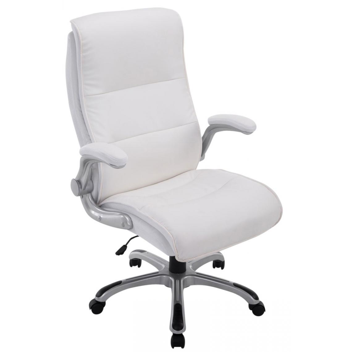 Icaverne - Esthetique Chaise de bureau reference Budapest Villach couleur blanc - Chaises