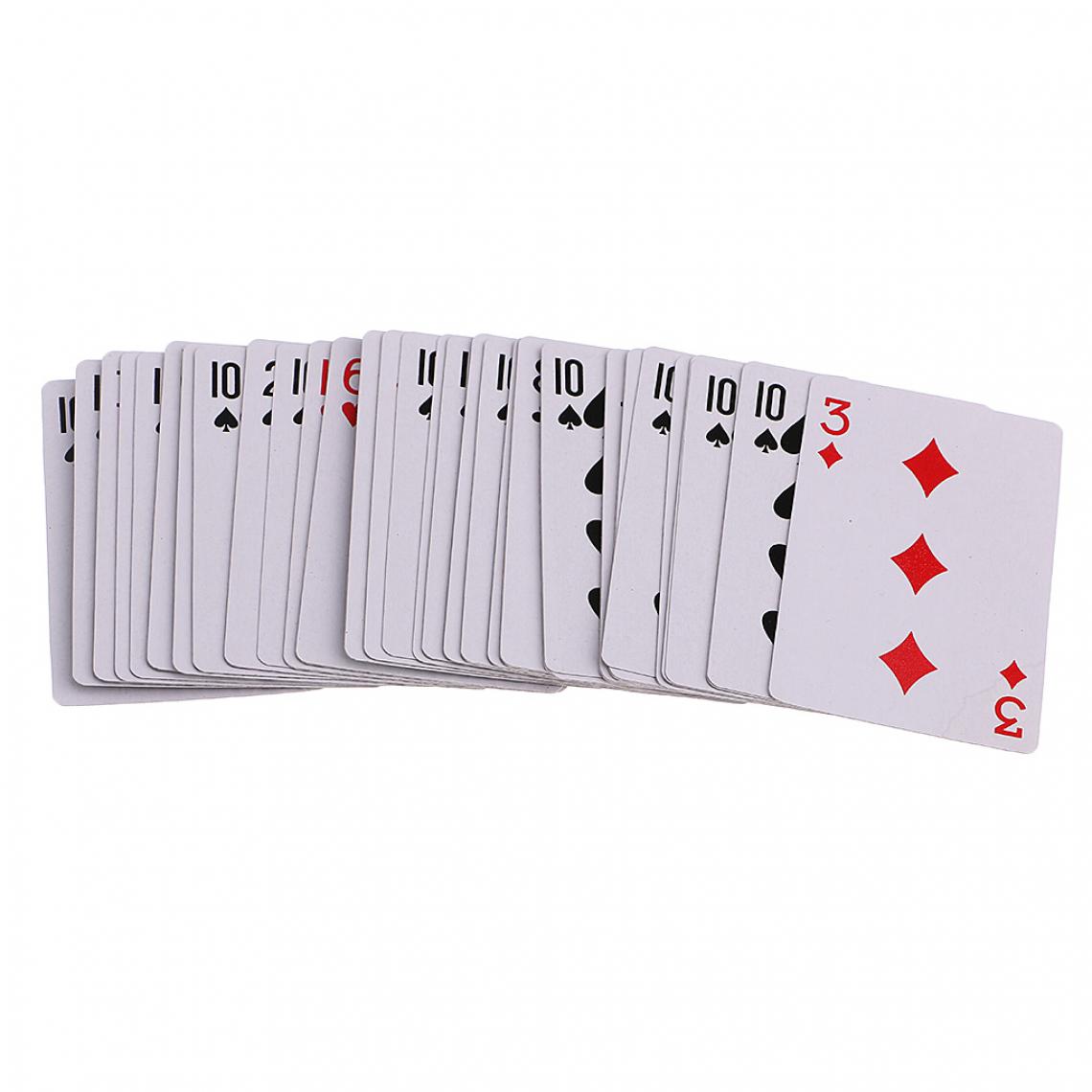 marque generique - Pro Magie Pont De Cartes Magicien Farce Astuce Gros Plan étage Poker Prop - Objets déco