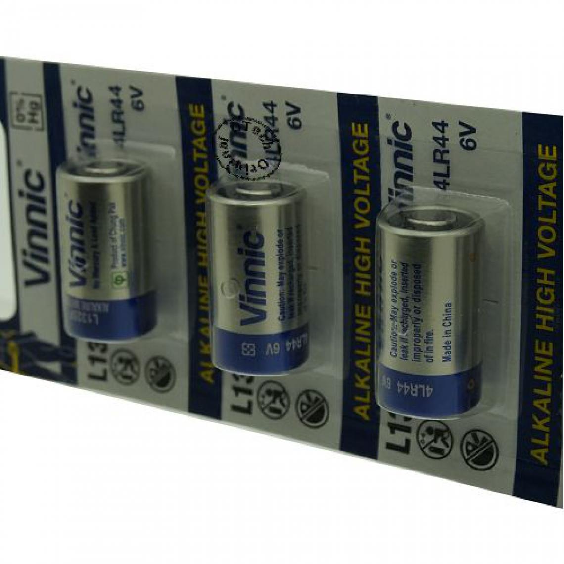 Otech - Pack de 5 piles Vinnic pour VINNIC L1325F - Piles rechargeables