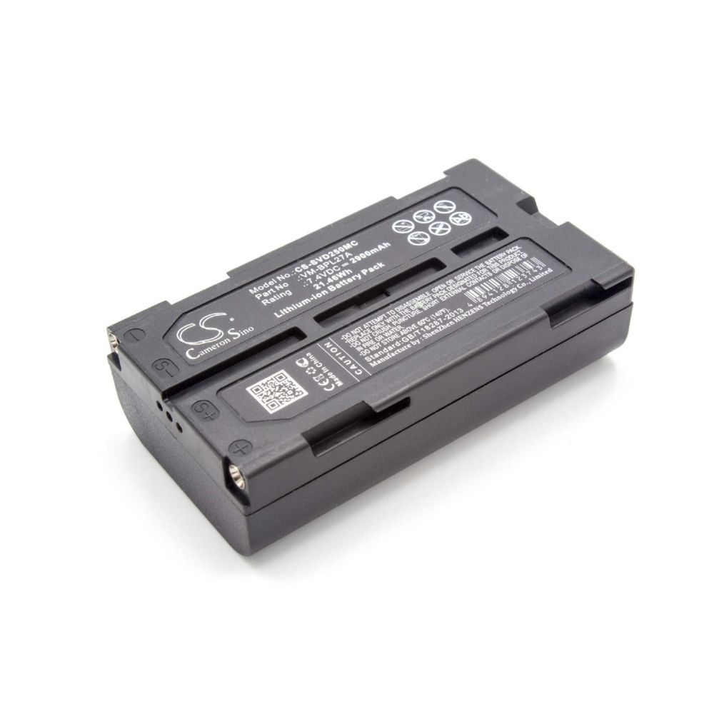 Vhbw - vhbw Batterie Li-Ion 2900mAh (7.4V) pour Caméra Caméscope Panasonic NV-GS10EG-S, NV-GS120, NV-GS120B, NV-GS120EG-S, NV-GS120GN - Piles rechargeables
