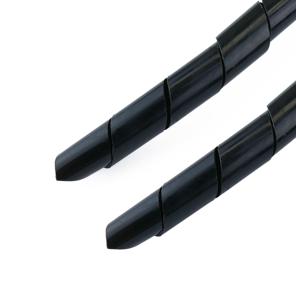 Bematik - Câble Rangement. Tube organisateur noir en spirale de 4-50 mm longueur 2,5 m - Range-câbles