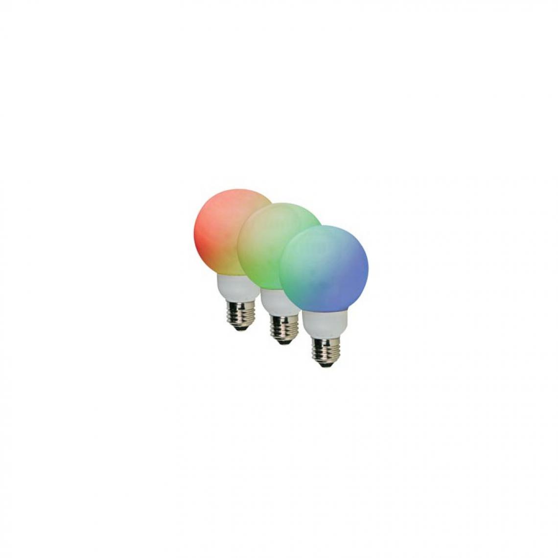 Perel - Ampoule Led Rgb - E27- 20 Led - Ø60Mm - Ampoules LED