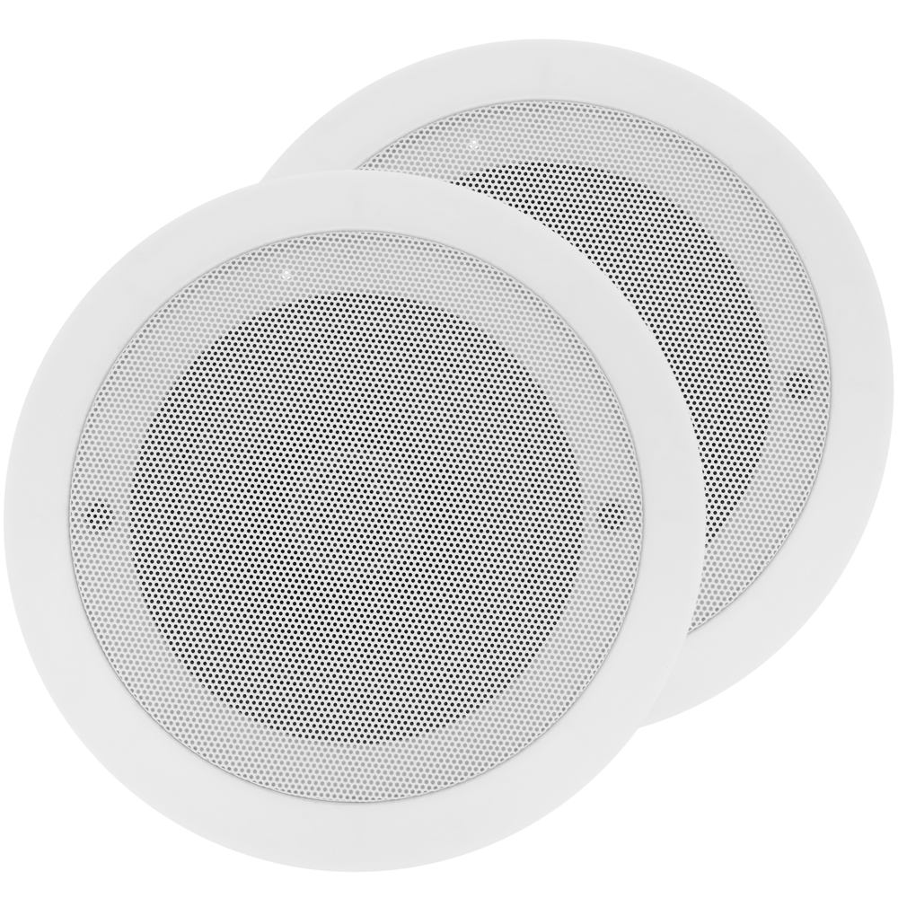 Bematik - Haut-parleurs Bluetooth avec amplificateur pour installer au plafond 40W x2 - Enceintes Hifi