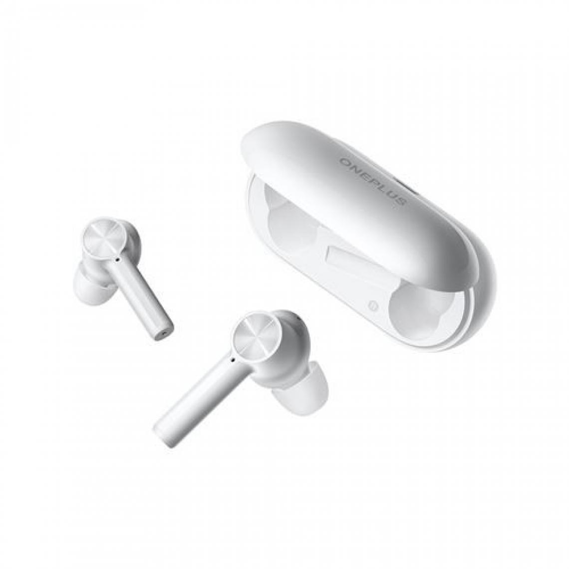 Oneplus - OnePlus Buds Z Véritables écouteurs sans fil avec micro intra auriculaire Bluetooth blanc - Ecouteurs intra-auriculaires