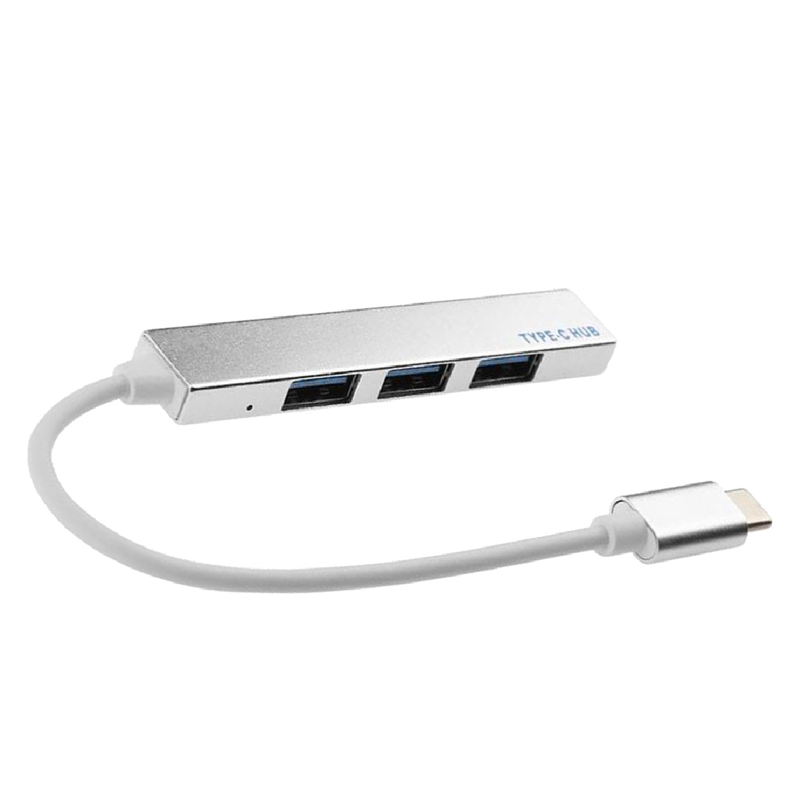 marque generique - Hub USB 3.0 4 Ports, Hub de Transfert de Données en Aluminium Ultra-mince Surface et Plus - Hub
