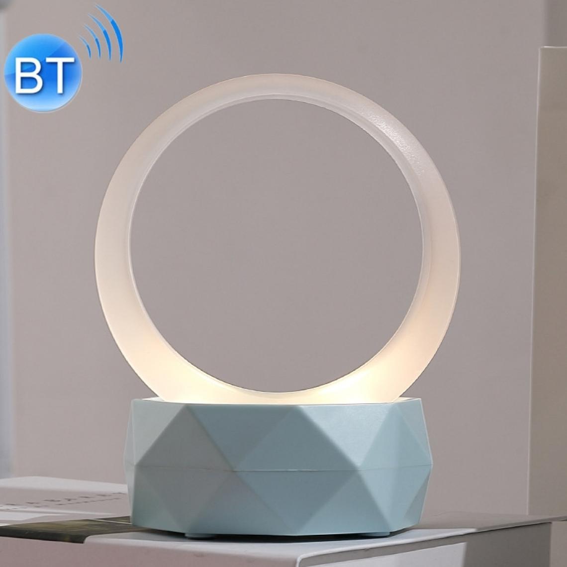 Wewoo - Enceinte Bluetooth Haut-parleur sans fil stéréo LY-Y1 avec lumière colorée dans l'atmosphère bleu - Enceintes Hifi