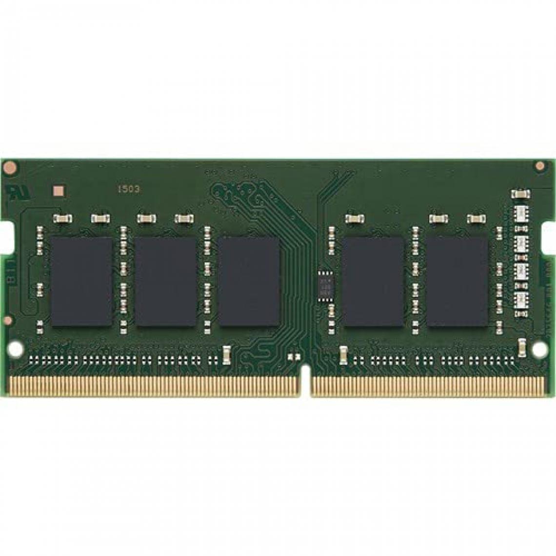 Kingston - 16Go 2666MHz DDR4 ECC SODIMM 16Go 2666MHz DDR4 ECC CL19 SODIMM 1Rx8 Hynix A - RAM PC Fixe