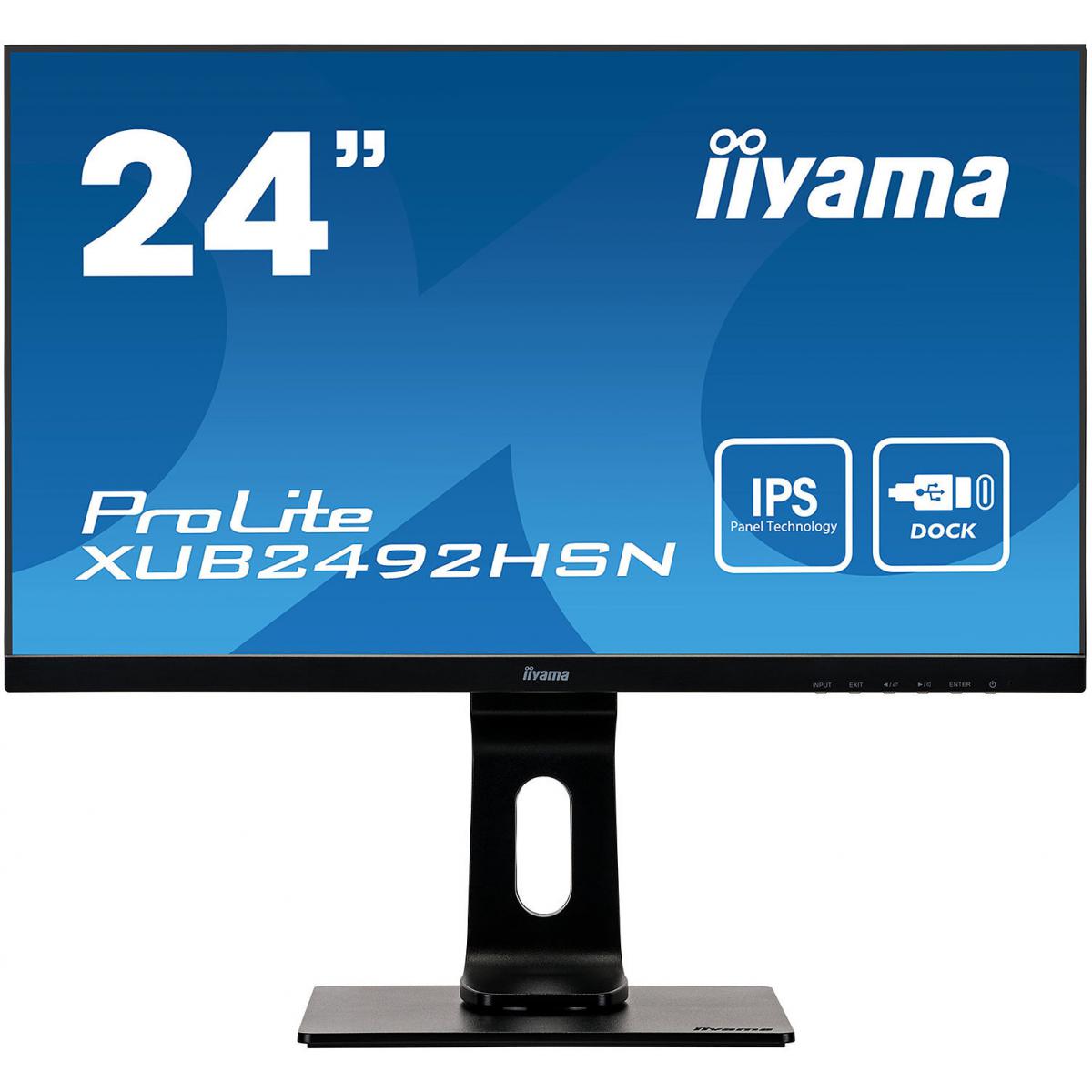Iiyama - 24" LED ProLite XUB2492HSN - Moniteur PC