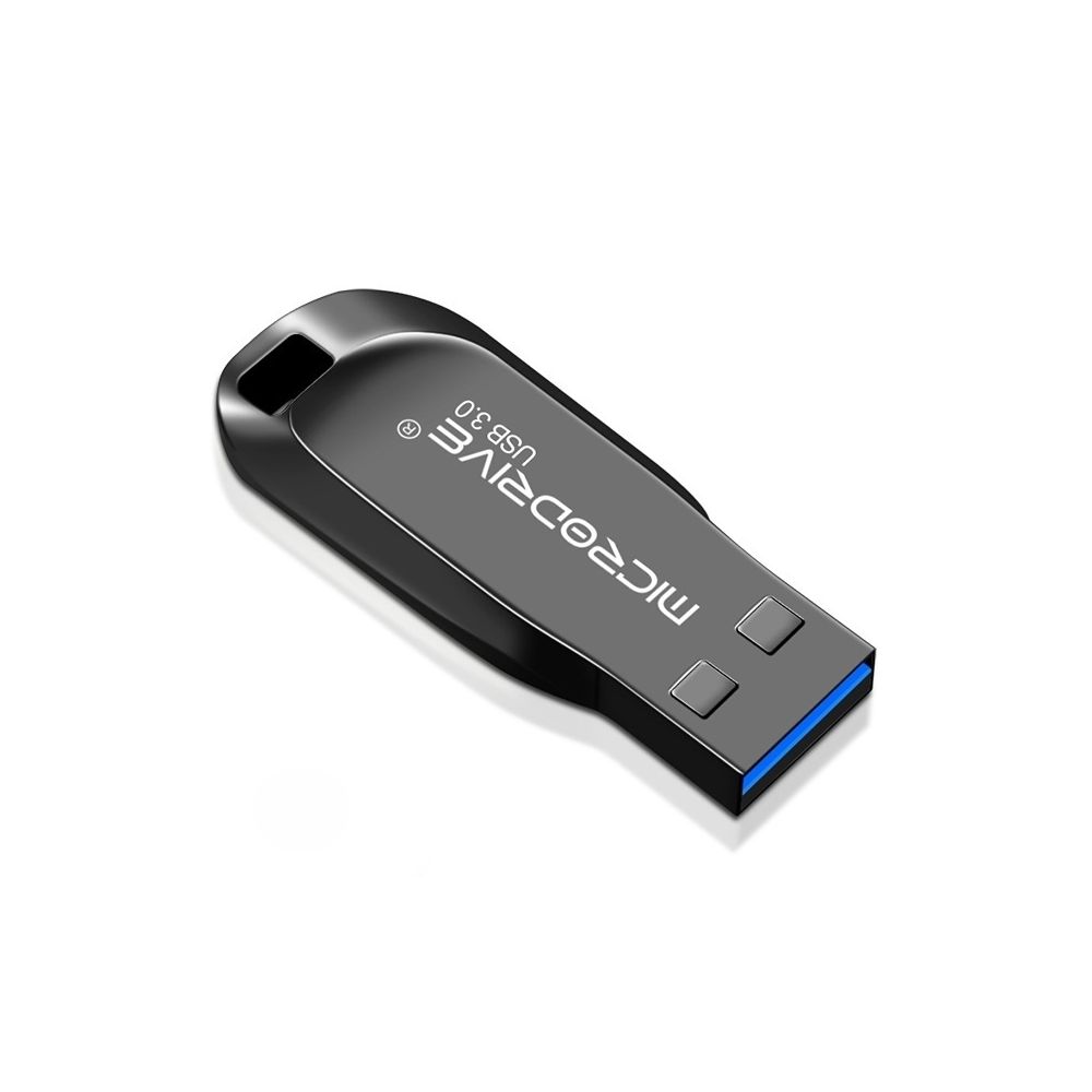 Wewoo - Clé USB Disque U rotatif en métal haute vitesse MicroDrive 128 Go USB 3.0 noir - Clés USB