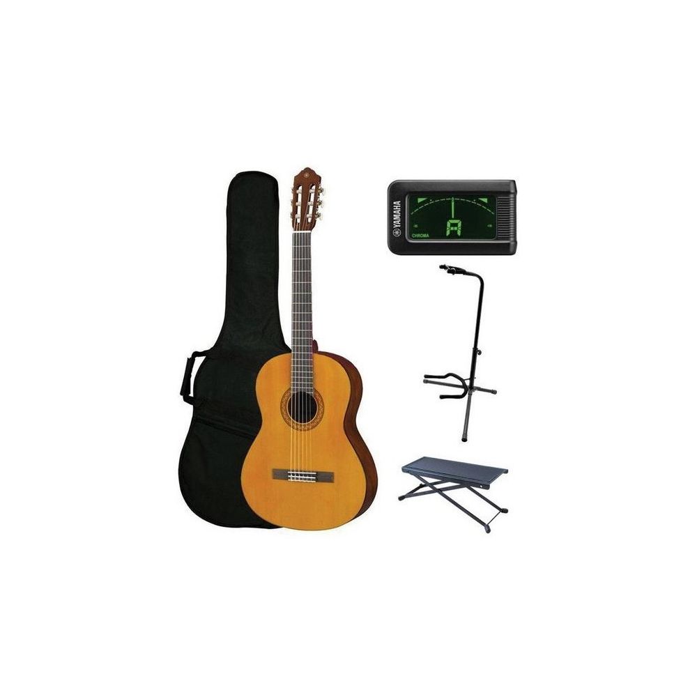 Yamaha - Yamaha C40 PACKAGE - Pack guitare classique + accessoires - Guitares classiques