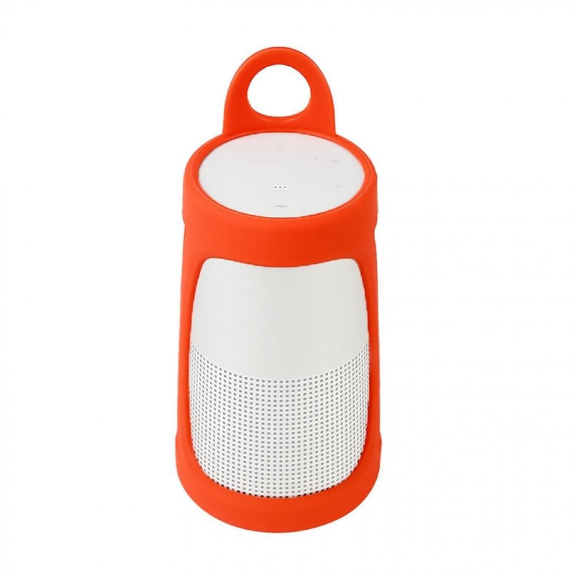 Wewoo - Housse de protection haut-parleur Bluetooth pour gel de silice portable BOSE Soundlink Revolve + Orange - Enceintes Hifi