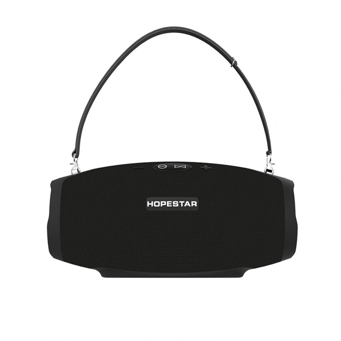 Universal - Haut-parleur Star of Hope H26 Mini Bluetooth Portable Waterproof Wireless 10W 3D Stéréo Musique Basses Surround FM TF Boîte de basses | Haut-parleur Portable (Noir) - Enceinte PC