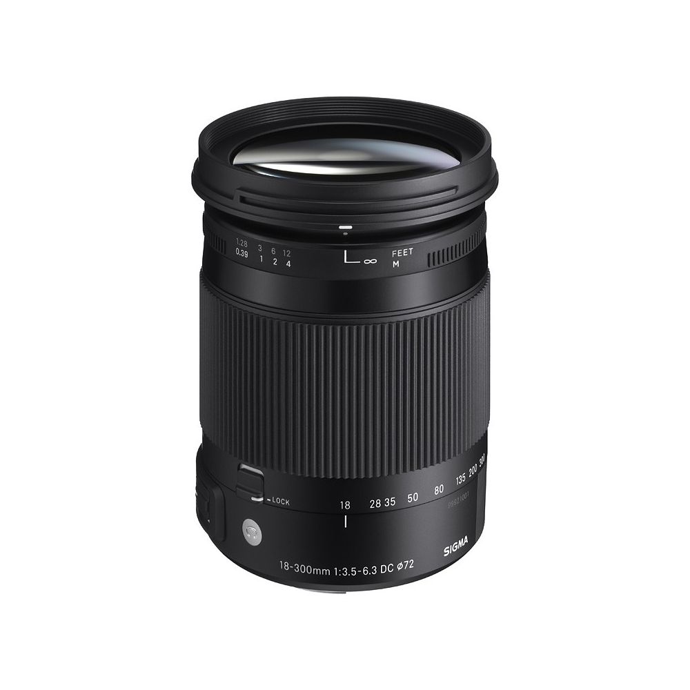 Sigma - SIGMA Objectif 18-300 mm f/3,5-6,3 DC OS HSM Contemporary Macro Canon - Objectif Photo