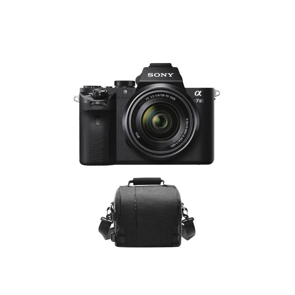 Sony - SONY A7 II KIT SEL 28-70MM F3.5-5.6 OSS + camera Bag - Reflex Grand Public