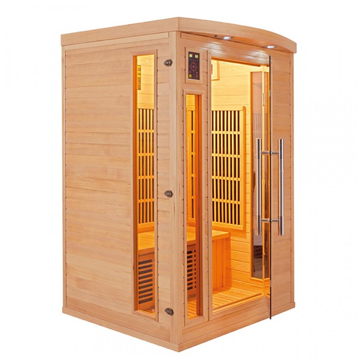 Poolstar - Sauna Apollon Infrarouge FRANCE SAUNA 2 places - Saunas à chaleur infrarouge