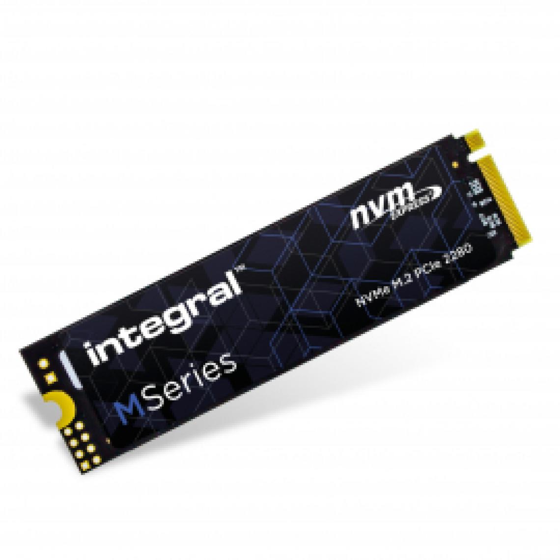 Integral - 1TB SSD M.2 2280 NVME 1.2 PCIe Gen3x4 R-2000MB/s W-1600MB/s TLC TBW 480 M1 - SSD Interne