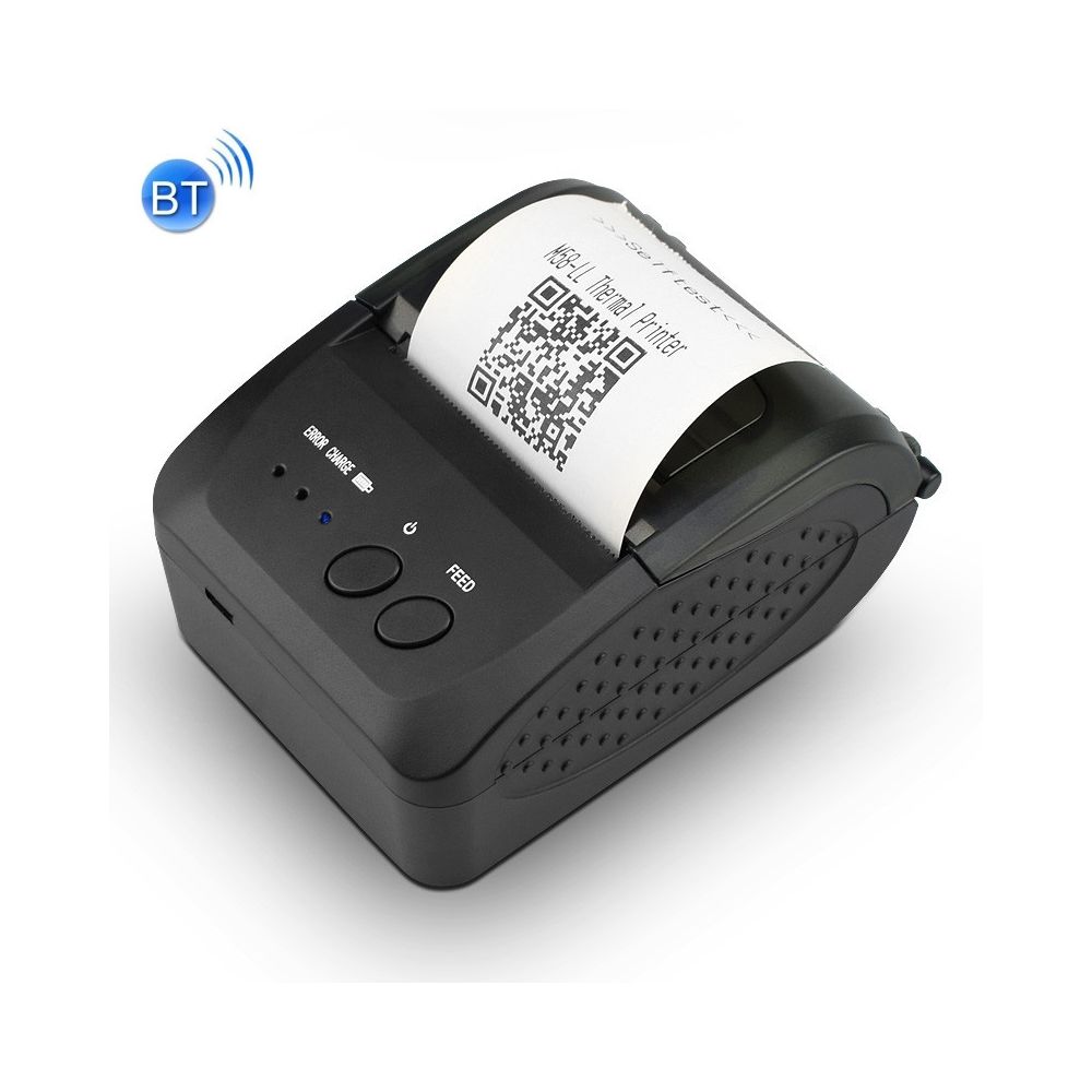 Wewoo - Imprimante thermique de reçu de Bluetooth portatif de 58mmcharge de remplissage charge de trésor - Imprimantes d'étiquettes