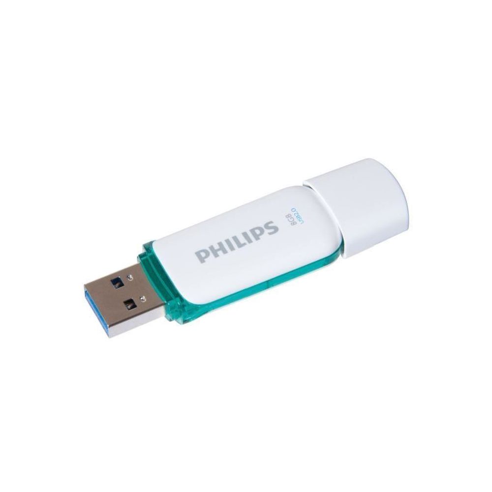 Philips - Clé USB 8 Go - FM08FD75B - Blanc - Clés USB