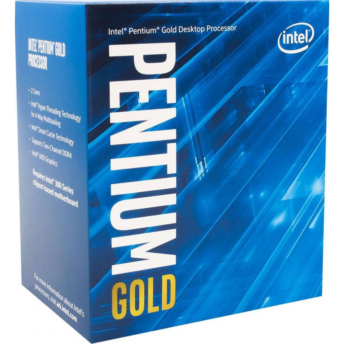 Intel - INTEL Processeur socket 1200 Pentium Gold G6400 (2x 4.0GHz) - Processeur INTEL