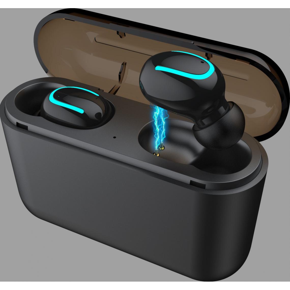 Shot - Ecouteurs Bluetooth Avec Boitier de Charge pour SAMSUNG Galaxy Tab S5e Tablette Sans Fil INTRA-AURICULAIRE Waterproof - Ecouteurs intra-auriculaires