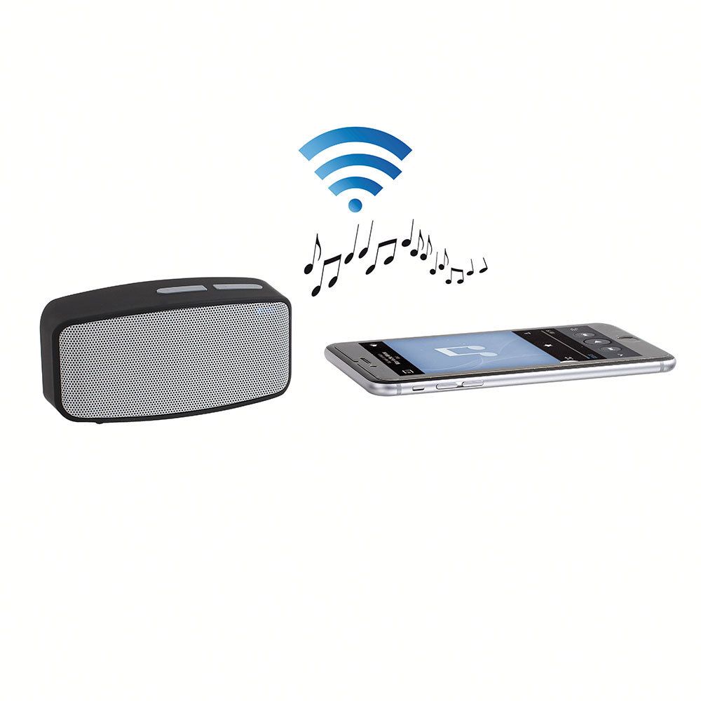 Clip Sonic Technology - Haut-parleur compatible Bluetooth® gris TES158G - Enceinte PC