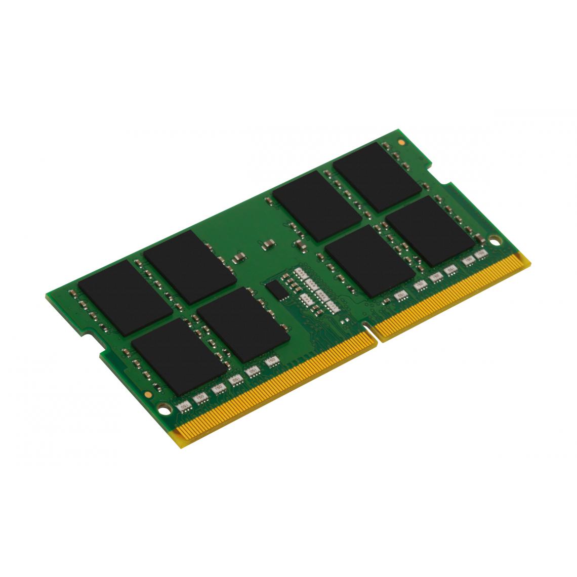 Kingston - 32GB 2666MHz DDR4 CL19 SODIMM 32GB 2666MHz DDR4 Non-ECC CL19 SODIMM 2Rx8 - RAM PC Fixe