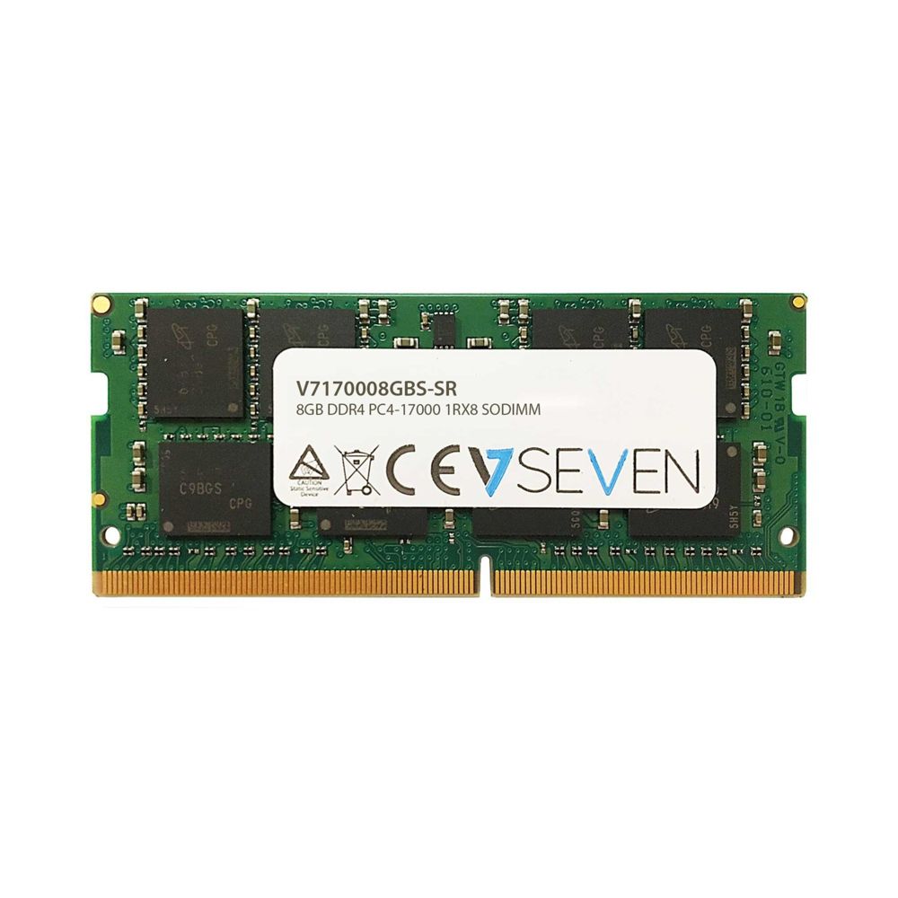 V7 - V7 DDR4 8GB 2133MHz cl15 sodimm pc4-17000 1.2v (V7170008GBS-SR) - RAM PC Fixe