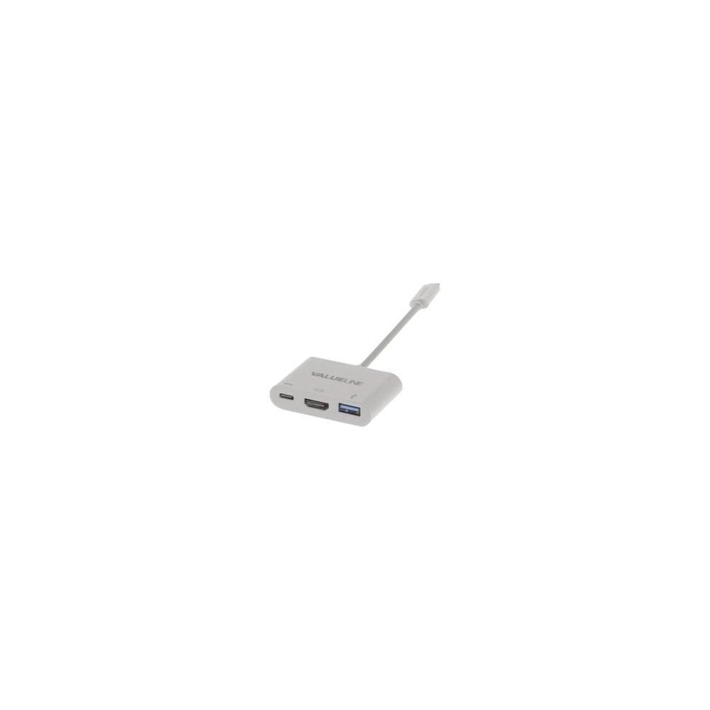 Nedis - Nedis Valueline Adaptateur vidéo externe USB-C HDMI blanc - Carte Graphique NVIDIA