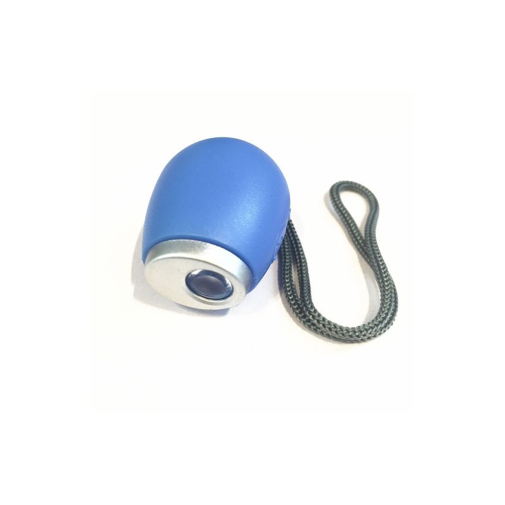 Wewoo - Réveils Projecteur portable numérique avec réveil à projection Mini horloge à LED Porteuse de temps lampe de poche corde suspendue bleu - Réveil