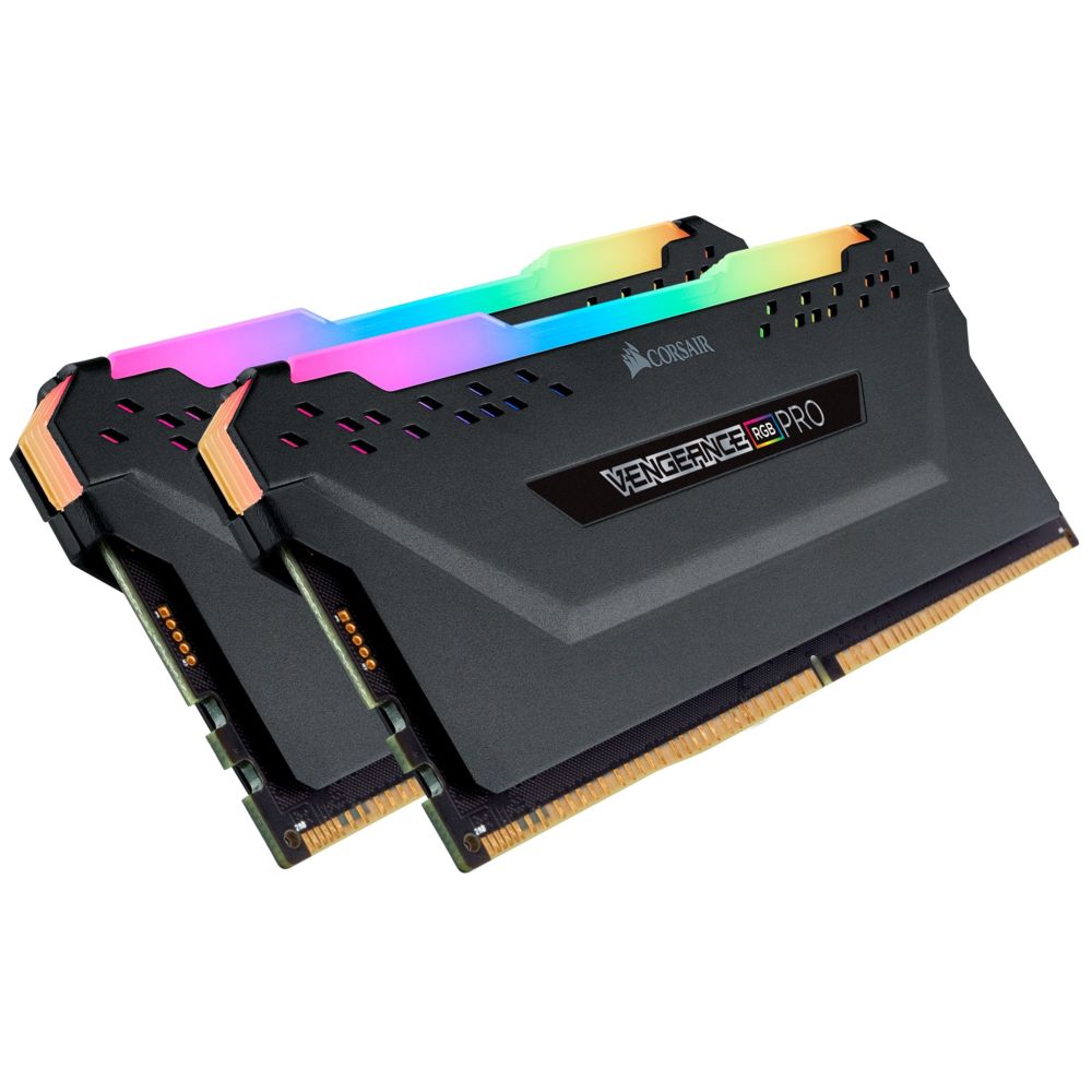 Corsair - Vengeance RGB PRO - 2 x 8 Go - DDR4 3600 MHz - RGB - Noir - RAM PC Fixe