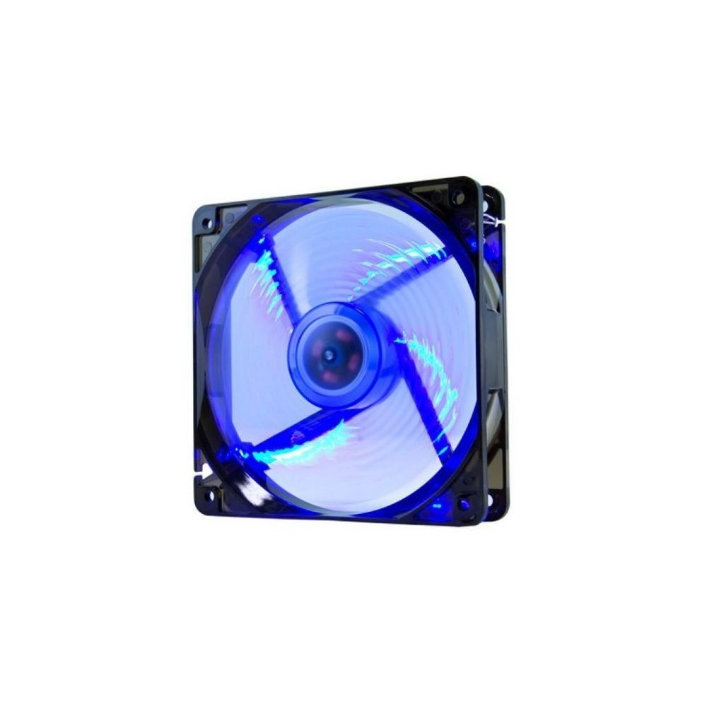 Nox - Ventillateur de cabine NOX NXCFAN120LBL Cool Fan 12 cm LED Bleu - Ventilateur Pour Boîtier