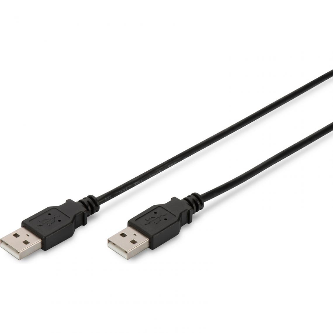 Digitus - DIGITUS Câble USB 2.0, USB-A mâle - USB-A mâle, 5,0 m () - Hub